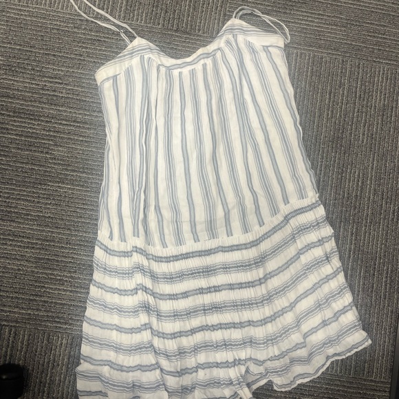 Soft Joie Ante Sleeveless Dress, Striped Mini Dress, White - Picture 4 of 4